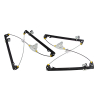 Door Window Regulator Front (No Motor) (Set LH+RH)