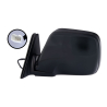 TYC Fits Toyota Landcruiser 80 Series 1990-1998 | Electric Power Door Mirror (Flat Glass) Black | LH LHS Left Hand (Passenger Side)