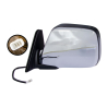 TYC Fits Toyota Landcruiser 80 Series 1990-1998 | Electric Power Door Mirror (Flat Glass) Chrome | LH LHS Left Hand (Passenger Side)