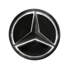 Myparts Mercedes Benz CLS Class C257 2019-2023 (Black 3D, With LED) Front Logo Emblem Grille Badge | 1 Unit