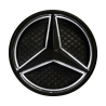 Myparts Mercedes Benz GLE-Class Suv Wagon W166 2015-2019 (Black With LED) Front Logo Emblem Grille Badge | 1 Unit