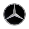 Myparts Mercedes Benz GLE-Class Suv Wagon W166 2015-2019 (Chrome 3D No LED) Front Logo Emblem Grille Badge | 1 Unit