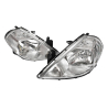TYC Fits Nissan Tiida Latio C11 2007~2011 Sedan Hatch | Headlight Head Light Front Lamp Chrome | Pair of LH Left Hand + RH Right Hand