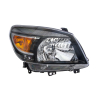 TYC Fits Ford Ranger PK Ute 2009~2011 | Headlight Head Light Front Lamp (Black) | RH RHS Right Hand (Driver Side)