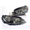 TYC Fits VolksWagen VW Golf MK7 2012~2017 | Headlight Head Light Front Lamp (Non Xenon Non LED Type) | Pair LH LHS Left + RH RHS Right Hand