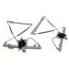 Myparts Ford Ranger T6 T7 T9 2011~2022 (With Motor) FRONT Power Electric Window Gear Regulator | Pair LH Left (Passenger) + RH Right (Driver)