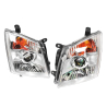 TYC Fits Isuzu Dmax D-Max Pickup Ute RA RC 2007~2012 | Headlight Head Light Front Lamp (With Projector) | Pair LH Left Hand + RH Right Hand
