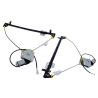 Myparts Suzuki Vitara 2 Door 1989~1998 (With Motor) Electric Power Window Gear Regulator Door | Pair LH Left Hand (Passenger) + RH Right Hand (Driver)