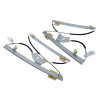 Myparts Land Rover Range Rover 2012~2021 REAR (No Motor) Power Window Gear Regulator Door | Pair LH Left Hand (Passenger) + RH Right Hand (Driver)