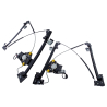Myparts Land Rover Freelander L314 1998~2006 (With Motor) FRONT Power Window Gear Regulator | Pair LH Left Hand (Passenger) + RH Right Hand (Driver)