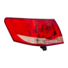 TYC Fits Toyota Camry 2.0E 2.0G 2.4V ACV40 2006~2009 | Taillight Tail Light Outer Rear Lamp | LH LHS Left Hand (Passenger Side)