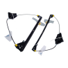 Myparts Peugeot 307 Series 2002~2009 (No Motor) 4 Door Hatch FRONT Power Electric Window Gear Regulator | Pair LH left (Passenger) + RH Right (Driver)