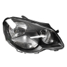 TYC Fits VolksWagen VW Polo GTi 2005~2010 | Headlight Head Light Front Lamp (Black With Adjuster Motor) | RH RHS Right Hand (Driver Side)