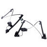 Myparts Land Rover Freelander L314 1998~2006 (No Motor) FRONT Power Window Gear Regulator | Pair LH Left (Passenger)  + RH Right (Driver Side)