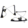 Myparts Peugeot 206 2003~2012 4Door Hatch FRONT (No Motor) Power Electric Window Gear Regulator | Set LH Left Hand Side + RH Right Hand Side