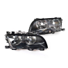 TYC Fits BMW 3 Series E46 Series 1 Sedan 1998~2001 | Headlight Head Light Front Lamp (Halogen Non HID Type) | Pair Of LH LHS Left + RH RHS Right