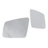 Side Door Mirror Glass (Aspherical, Heater, No Blind Spot) (Set LH+RH)