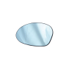 Side Door Mirror Glass (Blue, Heated, Aspherical)