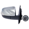 Side Door Mirror (Electric, Chrome Cover, With Lamp With Auto Flip)