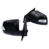 Side Door Mirror (Electric, Black Cover, With Lamp, With Auto Flip) (Set LH+RH)