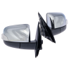Side Door Mirror (Electric, Chrome Cover, With Lamp With Auto Flip) (Set LH+RH)