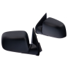 Side Door Mirror (Manual, Black) (Set LH+RH)