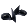 Side Door Mirror (Black, Manual) (Set LH+RH)