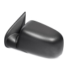 Side Door Mirror (Power, Black, No Lamp Type)