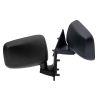 Side Door Mirror (Black, Manual) (Set LH+RH)