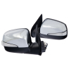 TYC Isuzu DMAX D-Max RC 2007~2012 Electric Side Door Mirror (Chrome With Triangle Signal) | Set LH Left Hand Side + RH Right Hand Side