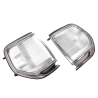 Corner Light (Suit Twin Square Head lamp, Chrome) (Set LH+RH)