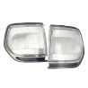 Corner Light (Suit One Big Square Head lamp, Chrome) (Set LH+RH)