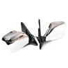 Side Door Mirror (Electric, Chrome) (Set LH+RH)