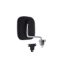 Side Door Mirror With Arm Bracket (Black)