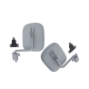 Side Door Mirror With Arm Bracket (Gray) (Set LH+RH)