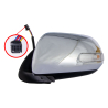 TYC Toyota Hilux Vigo KUN25/26 2011~2016 Electric Chrome Side Door Mirror (With Signal, With Auto Flip) | LH Left Hand (Passenger)