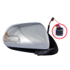 TYC Toyota Hilux Vigo KUN25/26 2011~2016 Electric Chrome Side Door Mirror (With Signal, With Auto Flip) | RH Right Hand (Driver)