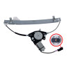 Myparts Fits Hyundai Accent MC 2006~2011 FRONT Power Window Gear Regulator Door (With Motor) | RH Right Hand (Driver Side)