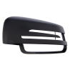 Myparts Mercedes Benz C-Class AMG W204 Pre-Facelift 2007~2011 Side Door Mirror Cover Trim Case Only(Black) | LH Left Hand (Passenger Side)