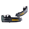 TYC Mercedes Benz C-Class AMG W204 Pre-Facelift 2007~2011 Side Door Mirror LED Signal Lamp Turn | Pair LH LHS Left Hand + RH RHS Right Hand