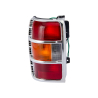TYC Fits Mitsubishi Pajero NH NJ NK 1991~1997 (Chrome Trim) Tail Lamp Taillamp Rear Tail Light Taillight | LH Left Hand (Passenger Side)