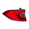 TYC Fits Honda BR-V BRV DG TSA 2017~  Outer Tail Lamp Taillamp Tail Light Rear Light (With LED) | LH left Hand (Passenger Side)
