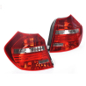 Tail Light (No LED) Clear Red Lens (Set LH+RH)