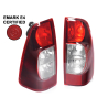 TYC Fits Isuzu DMAX D-Max Pickup Ute 2007~2012 | Taillight Tail Light Rear Lamp (Dark Red Tinted) | Pair of LH Left (Passenger) + RH Right (Driver)
