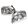 Head Light Big Crystal Type (Set LH+RH)