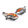 Head Light (No Projector Black Lower Bezel) (Set LH+RH)