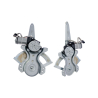 Door Window Regulator Rear (With 2 Pins Motor) (Set LH+RH)