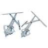 Myparts Chevrolet Colorado 2012~2020 (No Motor) FRONT Power Window Gear Regulator Door Depan | Pair LH Left (Passenger) + RH Right (Driver)