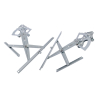 Myparts Fits Toyota RAV4 RAV-4 ACA20 4Door 2000~2005 | Front (No Motor) Power Window Gear Regulator Door | Set LH Left Hand Side + RH Right Hand Side
