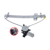 Myparts Fits Subaru Forester 2008~2013 | Front (2 Pins Motor) Electric Power Window Gear Regulator Door | LH Left Hand (Passenger Side)
